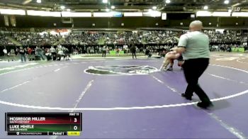 215 lbs Quarterfinal - Luke Mihele, San Clemente vs Mcgregor Miller, South Fremont