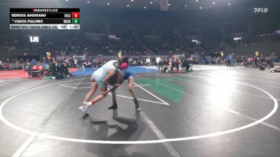 6A/5A Girls 105 Champ. Round 1 - Chaya Palomo, McNary Girls vs Genisis Anguiano, Centennial Girls