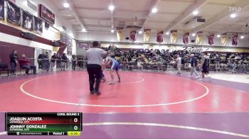 165 lbs Cons. Round 2 - Johnny Gonzalez, Cathedral City vs Joaquin Acosta, Cathedral City