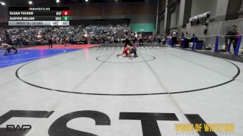 75 lbs Round Of 16 - Elijah Tucker, Deep Water vs Easton Miller, DUCHESNE Eagles