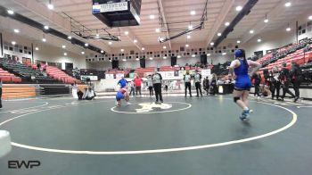 125 lbs Final - Lilliam Stilwell, Durant High School Girls vs Alexis Cox, Pryor MS Girls