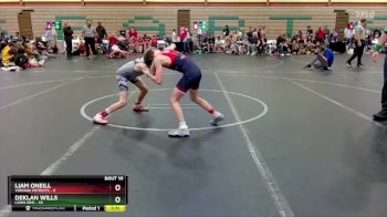 84 lbs Round 4 (6 Team) - Deklan Wills, Lions Den vs Liam Oneill, Virginia Patriots