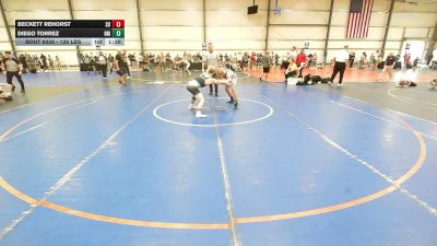 126 lbs Round Of 32 - Beckett Rehorst, SD vs Diego Torrez, NM