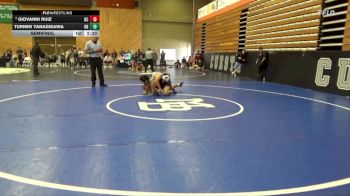 165 lbs Semifinal - Turner Yanagisawa, Rio Hondo College vs Giovanni Ruiz, Bakersfield College