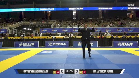 Ira Lays Mota Duarte vs Gwyneth Lana Chu Cavada 2026 Pan Jiu Jitsu IBJJF Championship