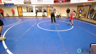 61 lbs Consi Of 8 #2 - Alex Morgan, Fort Gibson Youth Wrestling vs Jayce Clayton, Tiger Trained Wrestling