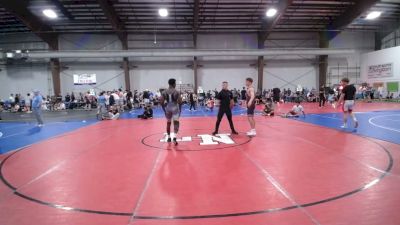 157 lbs Rr Rnd 2 - Chase Sukanick, Grit Mat Club - HS vs Bilali Assoumanou, Refugee All-Stars - HS