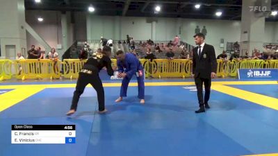 Cassio Francis vs Erick Vinicius 2023 American National IBJJF Jiu-Jitsu Championship