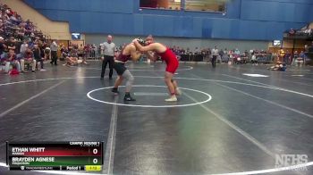 2 - 190 lbs Quarterfinal - Brayden Agnese, Poquoson vs Ethan Whitt, Marion