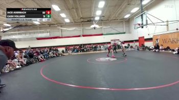150 lbs Round 3 (6 Team) - Cash Vollmer, Tongue River vs Jace Auerbach, Riverton
