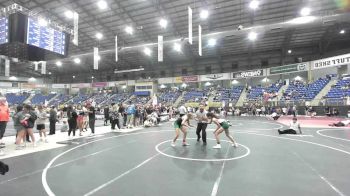 109 lbs Round Of 16 - Kloey Wagar, Ruis vs Jasmine Brewer, Teller Takedown WC