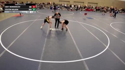 14U - 175 lbs Cons. Round 2 - Charlie Hong, Stillwater Area Wrestling vs Owen Maust-Brandt, Prior Lake Wrestling Club