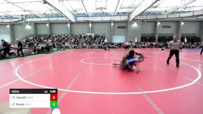 190 lbs Round Of 16 - Christian Sewell, Windsor vs Zachary Ruest, Waterford