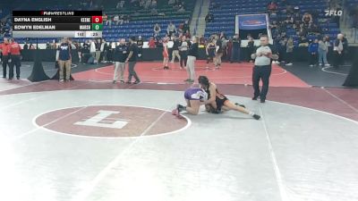 120 lbs Consi Of 8 #1 - Dayna English, Keene vs Eowyn Edelman, Marshwood