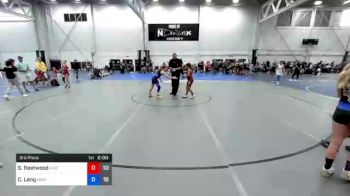 89 lbs 3rd Place - Shyla Fleetwood, Misfits Live Wire vs Cami Lang, Midwest Black Mambas Team 2