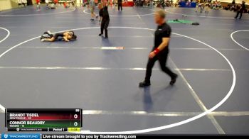 88 lbs Round 3 (6 Team) - Connor Beaudry, Rogers vs Brandt Tisdel, New Prague