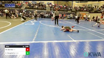 61 lbs Consolation - Wesley Barnes, F-5 Grappling vs Cage Daugherty, Deer Creek Wrestling Club