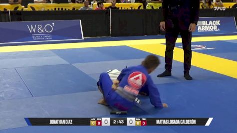 Matias Losada Calderón vs Jonathan Diaz 2025 Pan Kids Jiu-Jitsu IBJJF Championship