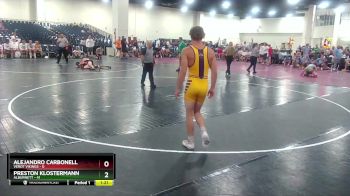 157 lbs Round 8 (10 Team) - Manuel Colon, Verot Vikings vs Reece Klostermann, Alburnett