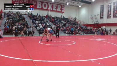 145 lbs Quarterfinal - Jocelyn Velasco, Eastern Oregon University vs Chantell Noffsinger, Southwestern Oregon CC