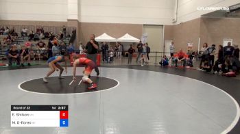 50 kg Round Of 32 - Emily Shilson, Team Minnesota vs Michele Garcia-flores, Team Nevada