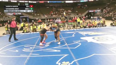 1st Place Match - Jazmyn Garcia, Scottsbluff vs Jayashree Bray, Omaha North