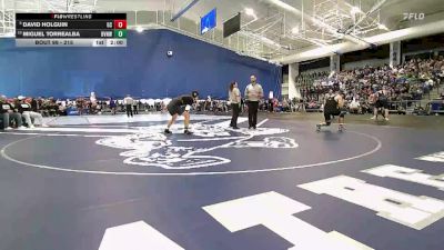 215 lbs Champ. Round 1 - David Holguin, Garden City vs Miguel Torrealba, Blue Valley Northwest