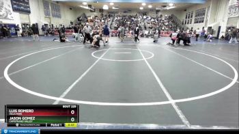 120 lbs Cons. Round 1 - Jason Gomez, Capistrano Valley vs Luis Romero, Villa Park