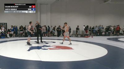 60 kg Champ. Rd Of 64 - Caleb McElroy, Central Valley RTC vs Jabyn Kemble, Western Colorado Wrestling Club