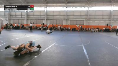 76 lbs Round 3 - James Wirick, Eastwood vs Austyn Wilson, Donahue Wrestling Academy