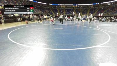 103 lbs Consy 2 - Greyson Morris, Albert Gallatin vs Jacob Dugan, Philipsburg-Osceola