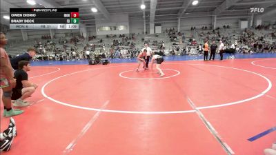138 lbs Rr Rnd 3 - Owen DiOrio, Iron Faith Wrestling vs Brady Deck, Flickr Boyz Yahtzee
