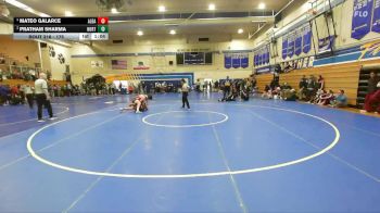 175 lbs Semifinal - Mateo Galarce, Albany vs Pratham Sharma, Northgate