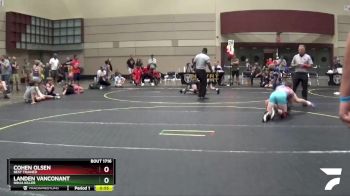 140 lbs Semifinal - Landen Vanconant, Ninja Killer vs Cohen Olsen, Best Trained