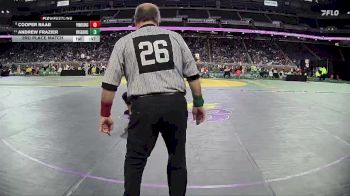 D4-126 lbs 3rd Place Match - Andrew Frazier, Riverview Gabriel Richard vs Cooper Raab, Powers North Central