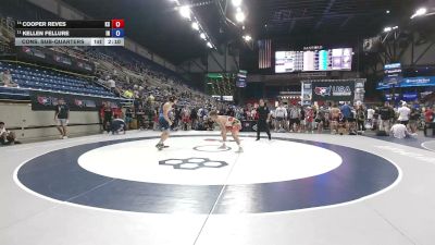 215 lbs Cons. Sub-quarters - Cooper Reves, Kansas vs Kellen Fellure, Indiana