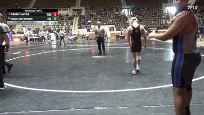 1A-4A 138 Champ. Round 2 - Brody Hayes, T. R. Miller vs Braylon Green, Childersburg