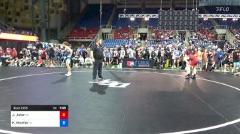 152 lbs 7th Place - Joseph Jeter, Oklahoma vs Keaton Moeller, Iowa