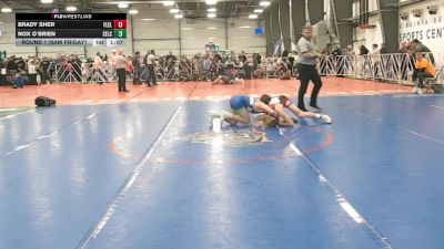 110 lbs Round 1 (9am Friday) - Nox O`brien, SELECT, UT vs Brady Sher, Florida Elite