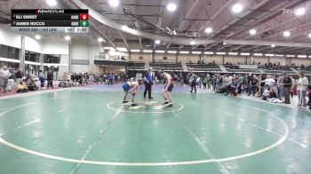 150 lbs Quarterfinal - Eli Sweet, Narragansett vs James Rocco, Barrington