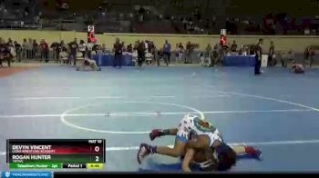 60 lbs Semifinal - Rogan Hunter, TNTWC vs Devyn Vincent, Lions Wrestling Academy