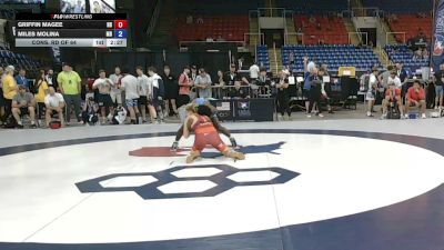 120 lbs Cons. Rd Of 64 - Griffin Magee, North Dakota vs Miles Molina, Maryland