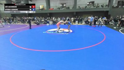 16U Girls FS - 170 lbs Cons. Semis - Ari Jacobson, WA vs Afebia Aemere, WA