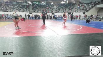 108 lbs Quarterfinal - Yareli Flores, Bristow vs Chloe Green, Hurricane Wrestling Academy