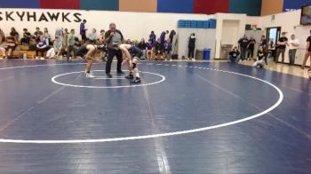 120 lbs Champ. Round 2 - Kyle Bond, Warrenton vs Giffin Looney, West Salem