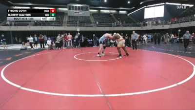 295 lbs 5th Place - Tyrone Covin, Magnolia vs Jarrett Walters, Danville