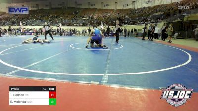 285 lbs Semifinal - Tripp Dodson, Elgin Wrestling vs Rhodes Molenda, Husky Wrestling Club