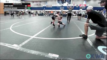 46 lbs Consolation - Cory Clark, Norman Grappling Club vs Beckham McKaig, Standfast