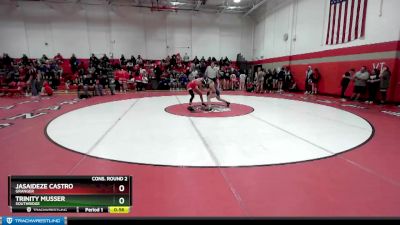 120 lbs Cons. Round 2 - Trinity Musser, Southridge vs Jasaideze Castro, Granger