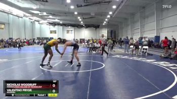 197 lbs Quarterfinal - Valentino Pryor, McDaniel vs Nicholas Woodruff, Pennsylvania College Of Technology